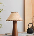 Retro Solid Wood Lamp