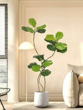 Faux Fiddle Leaf Fig Tree 3 Heads with Pot