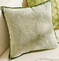 Forest Leaf Print Pillow