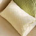 Diamond Embossed Lumbar Pillow