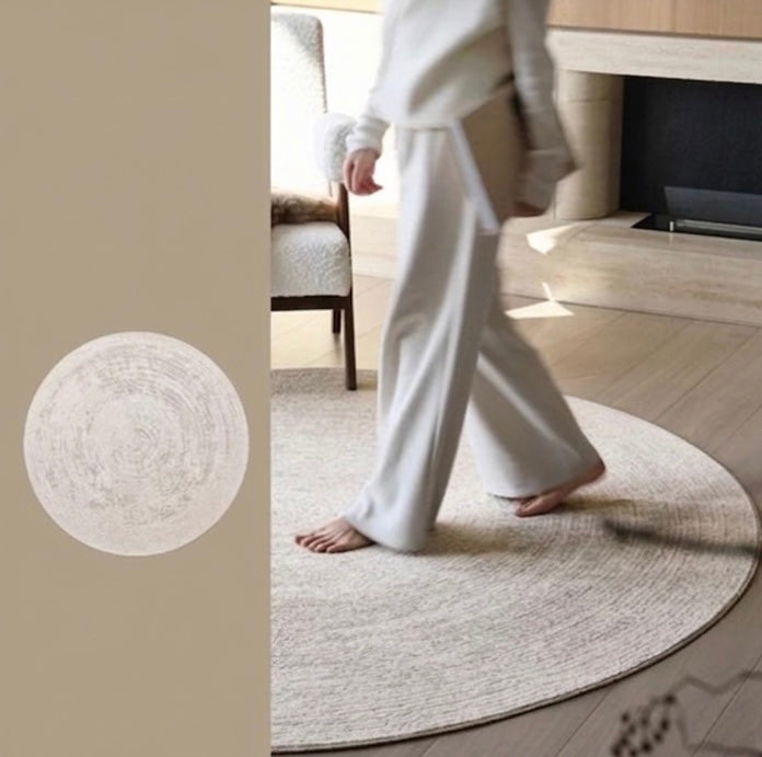Annual Ring Round Area Rug