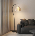 French Petal Pole S-Pole Lamp